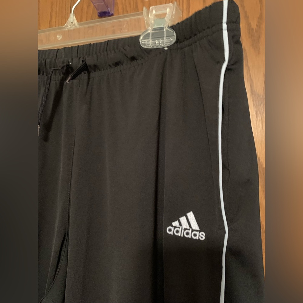 Adidas Clima 365 Capri Pant Blk/Gray Size L - Picture 2 of 5